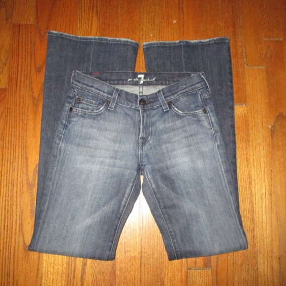 7 FOR ALL MANKIND Flare Leg Jeans - Picture 2 of 10